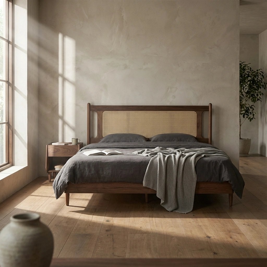 Rattan Bed